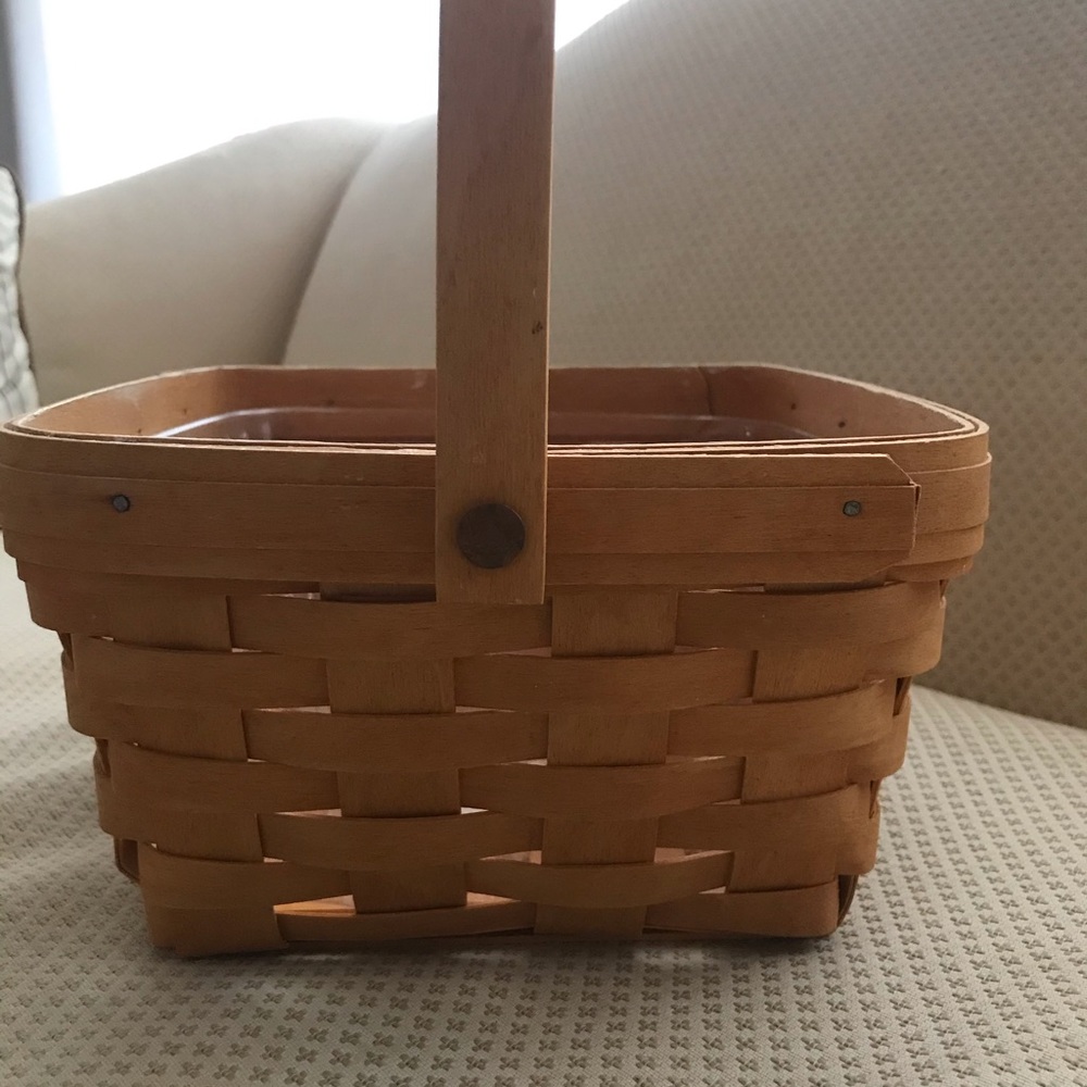 Longaberger basket with liner